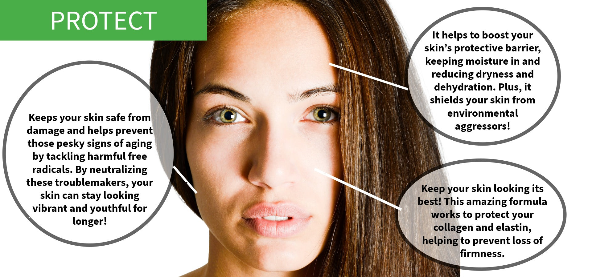 Bertoli Apple Stem Cell Serum: Woman's face with text about skincare benefits on a white backgroundslider_item_FnkDBN