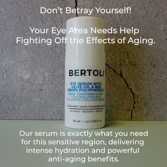 EYE SERUM WITH OLIVE OIL & RED GRAPE POLYPHENOLS