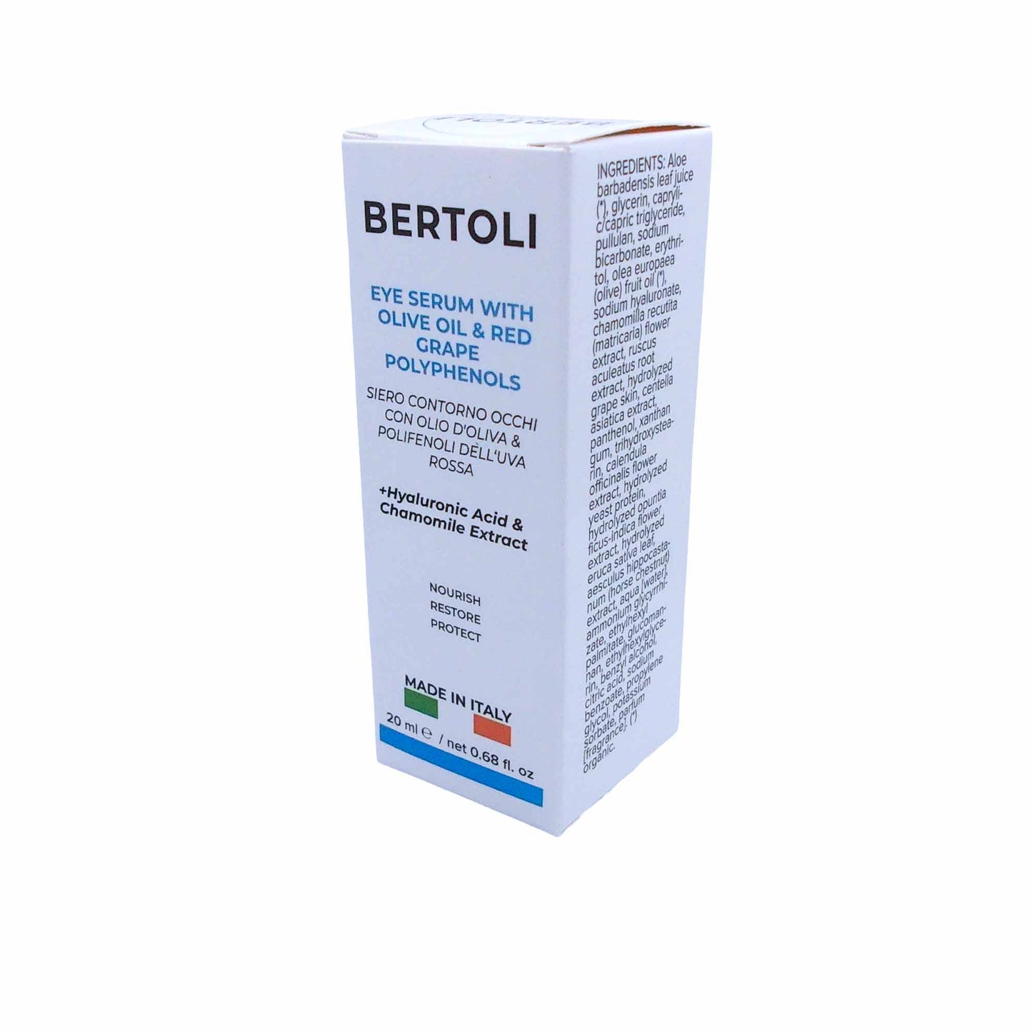 EYE SERUM WITH OLIVE OIL & RED GRAPE POLYPHENOLS