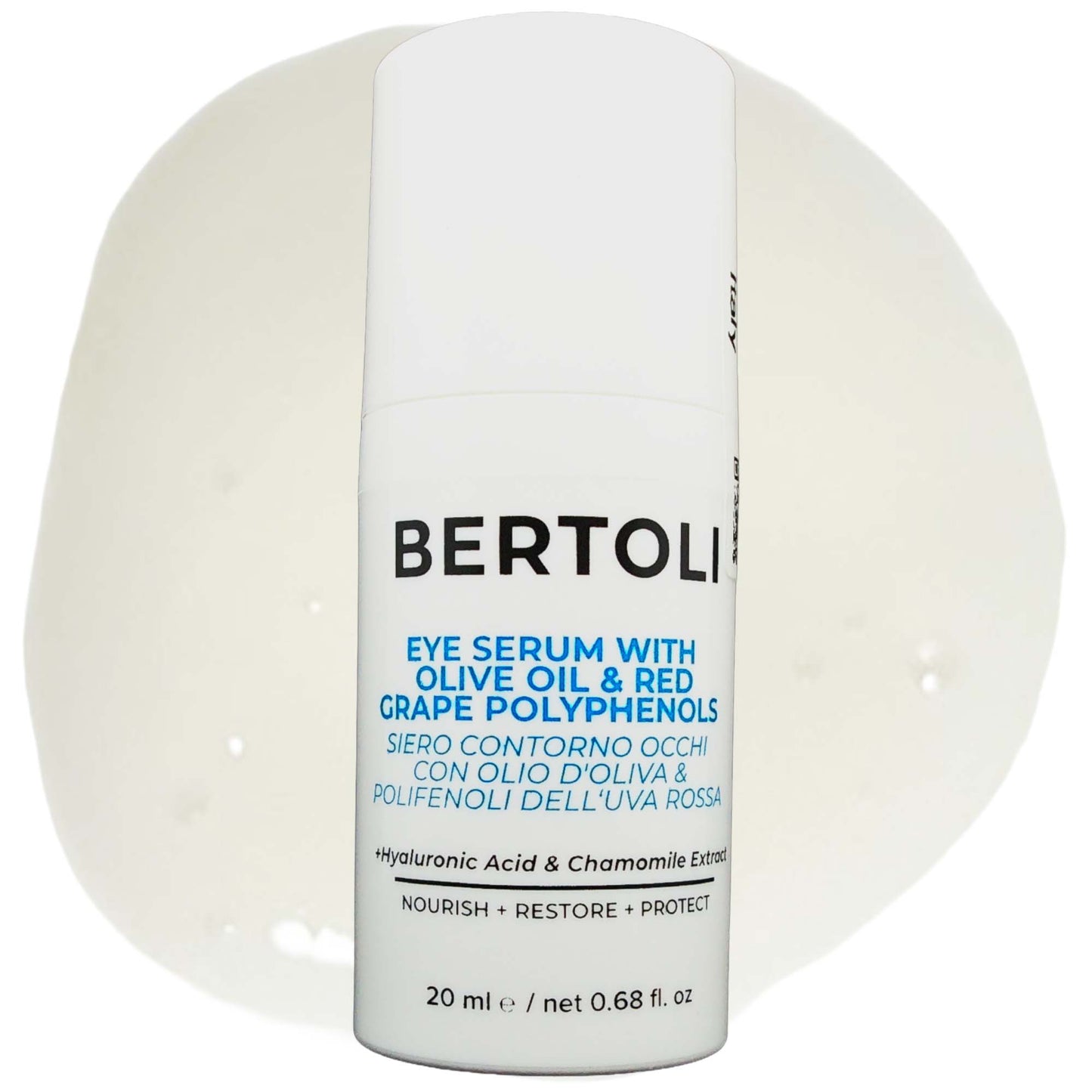 EYE SERUM WITH OLIVE OIL & RED GRAPE POLYPHENOLS