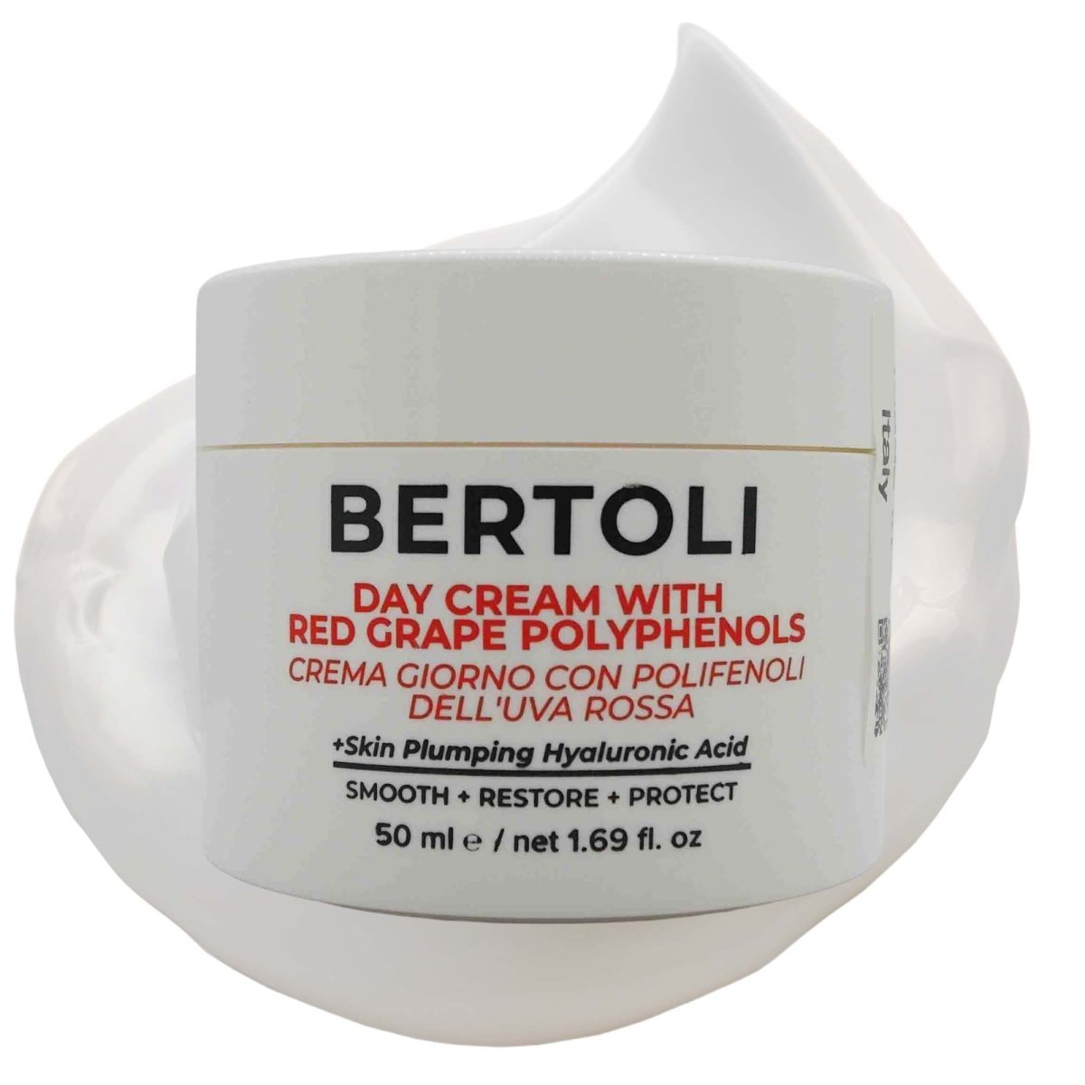 DAY CREAM WITH RED GRAPE POLYPHENOLS - Bertoli Beauty