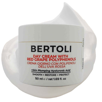 DAY CREAM WITH RED GRAPE POLYPHENOLS - Bertoli Beauty