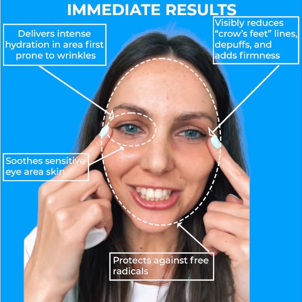 EYE SERUM WITH OLIVE OIL & RED GRAPE POLYPHENOLS - Bertoli Beauty