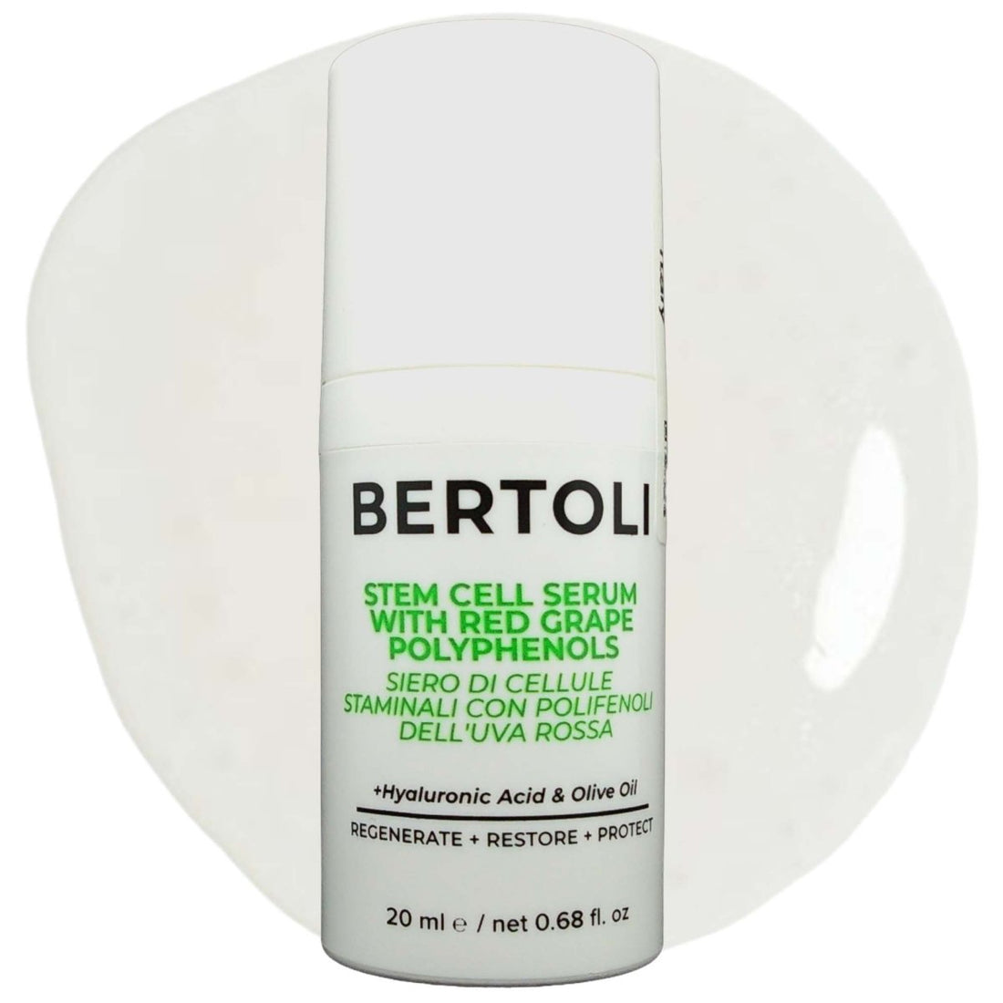 STEM CELL SERUM WITH RED GRAPE POLYPHENOLS - Bertoli Beauty